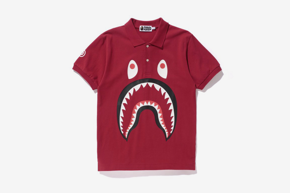 poleron bape rojo
