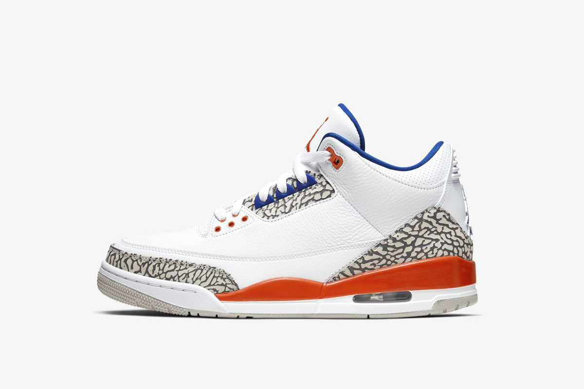 retro 3 knicks
