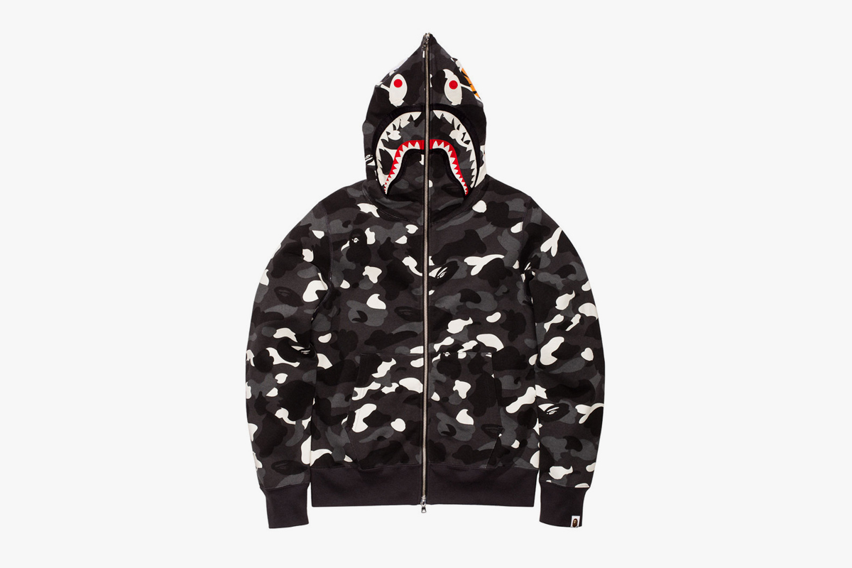 BAPE City Camo Shark Hoodie | What Drops Now