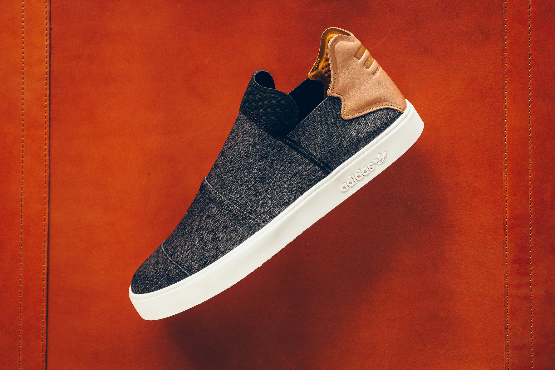 adidas Adidrill Vulc Slip-on Sneaker Black | Zando